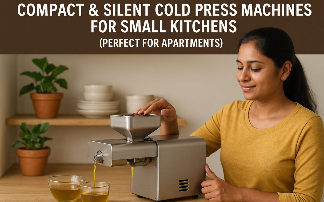 Silent & Compact Cold Press Machines for Small Kitchens (Perfect for Apartments)