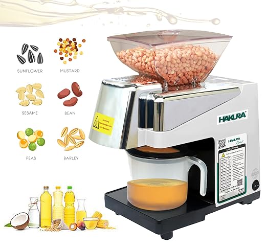 HAKURA H2O-2B Top 3 Affordable Cold Press Oil Machines for Home Use (Under ₹20,000)