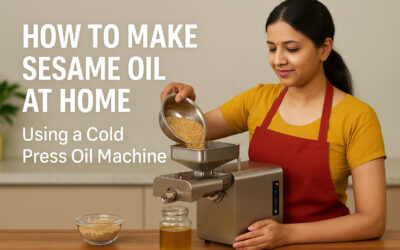 How to Make Sesame Oil at Home Using a Cold Press Oil Machine