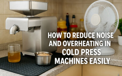 How to Reduce Noise and Overheating in Home Cold Press Machines