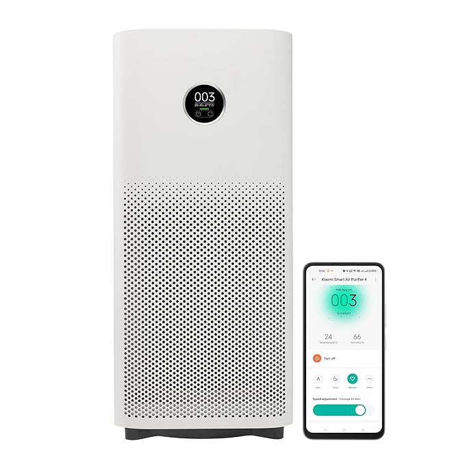 Mi Air Purifier 4 best air purifier for home in India