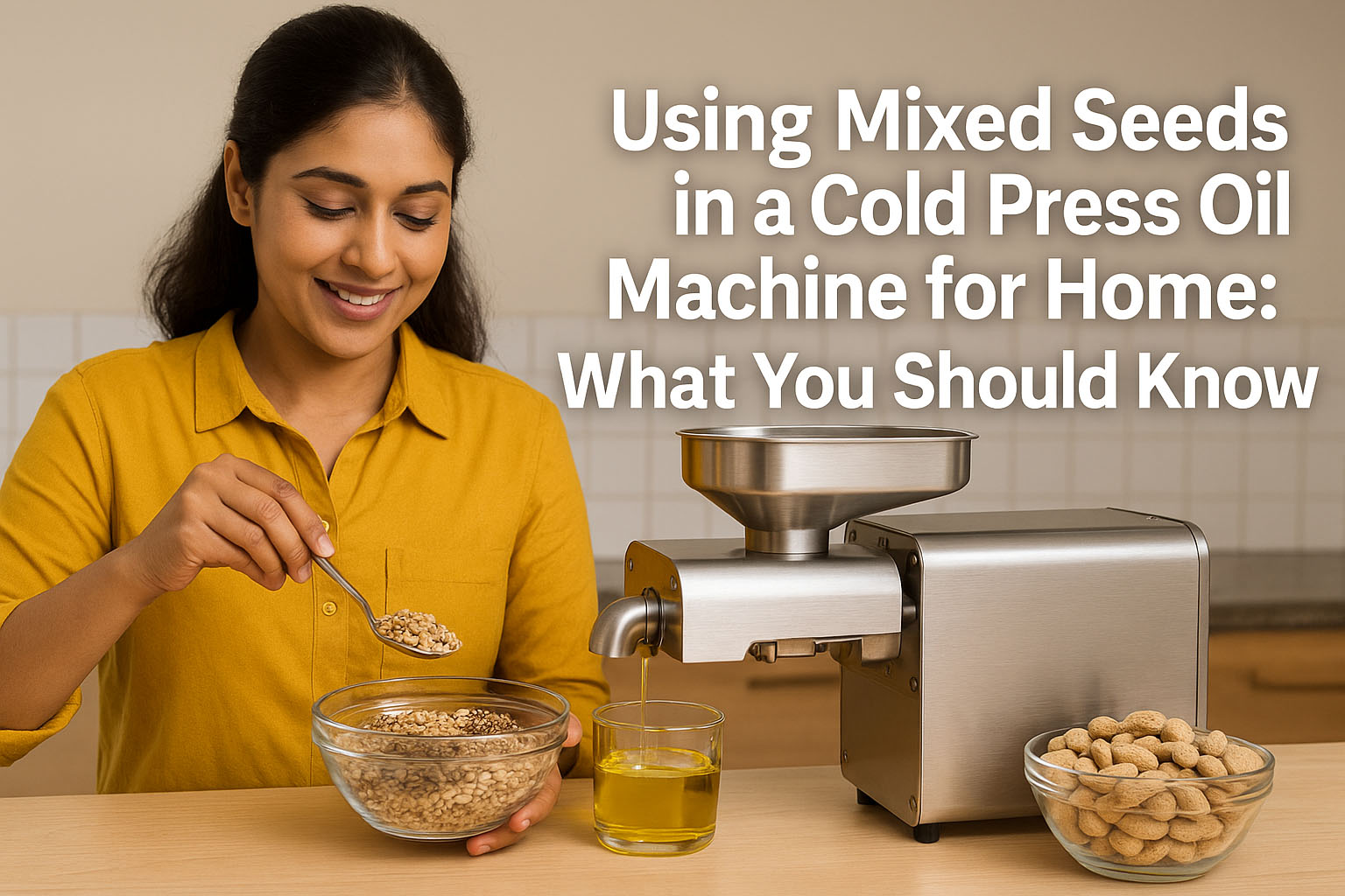 Using Mixed Seeds in Cold Press Oil Machine: What You Should Know