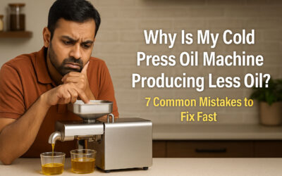 Why Is My Cold Press Oil Machine Producing Less Oil? 7 Common Mistakes