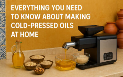 Complete Guide to Making Cold-Pressed Oils at Home (Beginner Friendly)