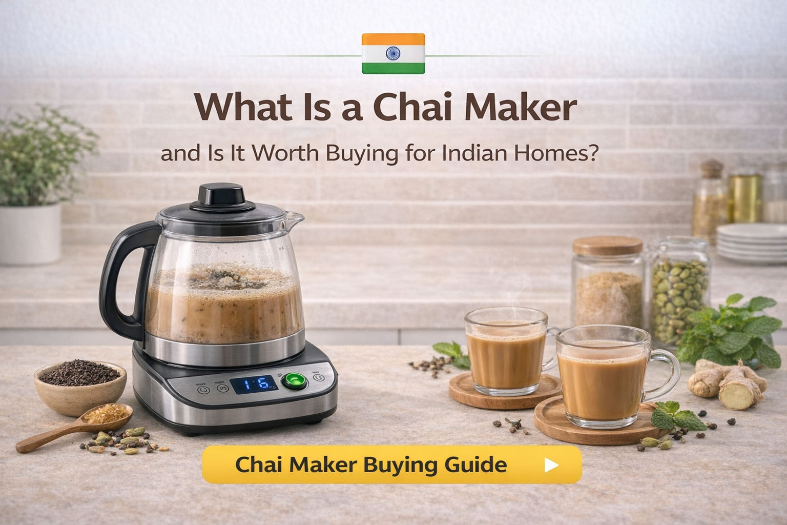 What Is a Chai Maker and Is It Worth Buying for Indian Homes?