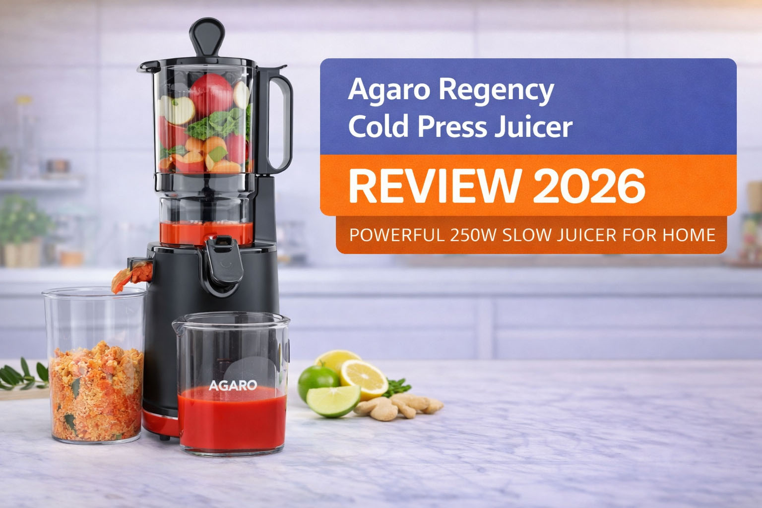AGARO Regency Slow Juicer review