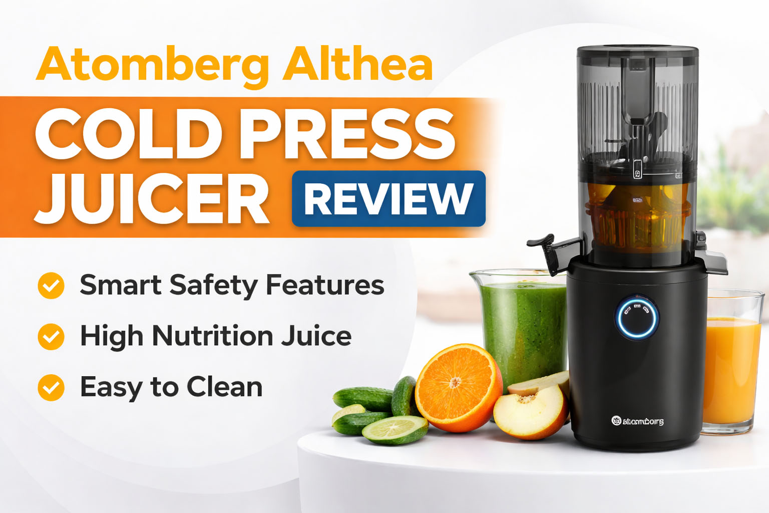 Atomberg Althea Cold Press Juicer Complete Review