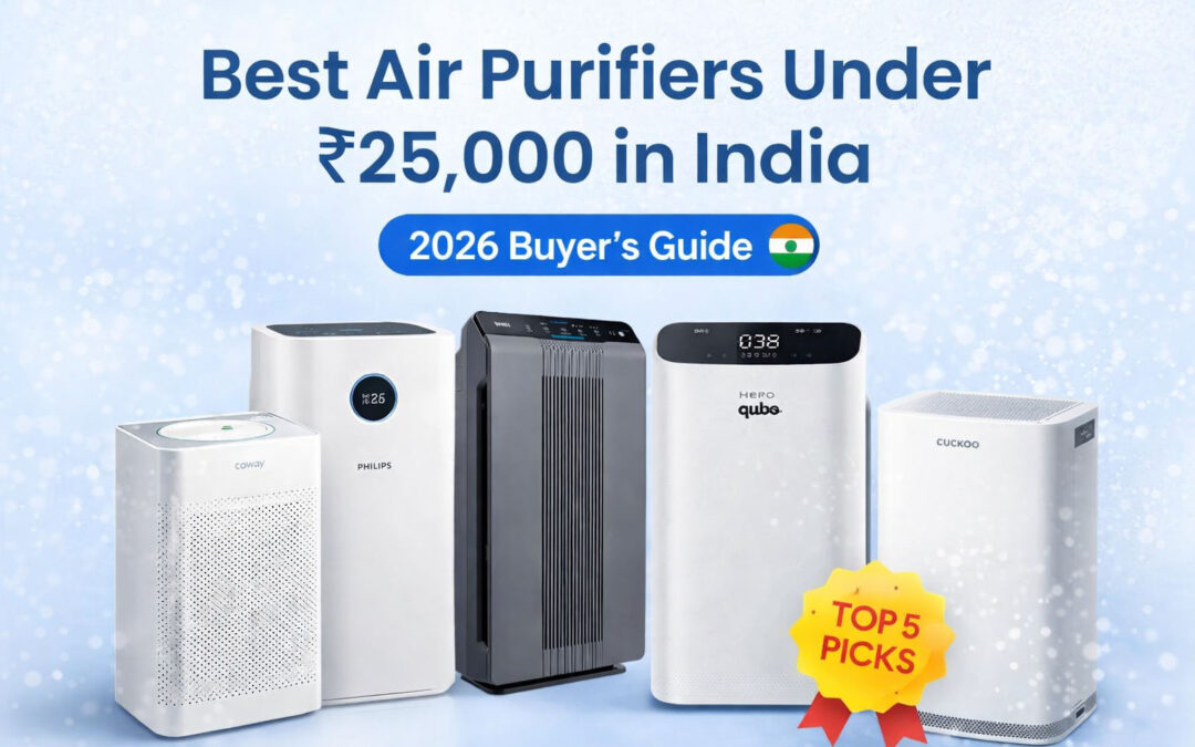 Best Air Purifiers Under ₹25,000 in India (2026)