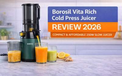 Borosil Vita Rich Cold Press Juicer Review – Is This 250W Slow Juicer Worth Buying in India?