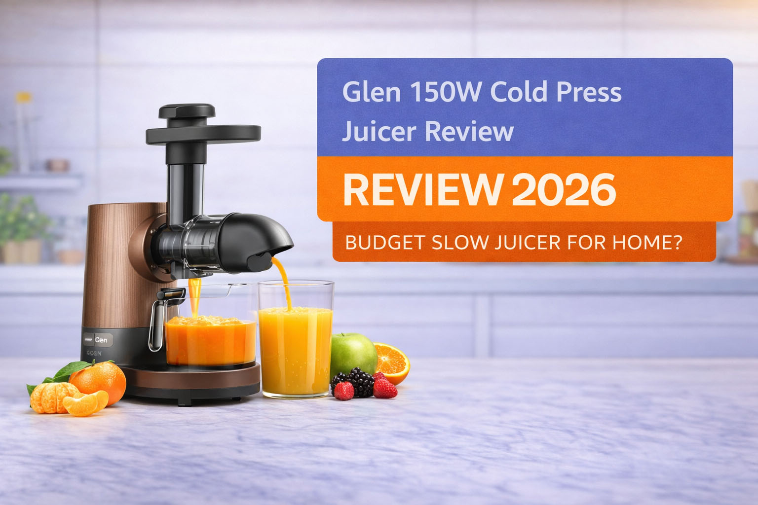 Glen 150W cold press juicer