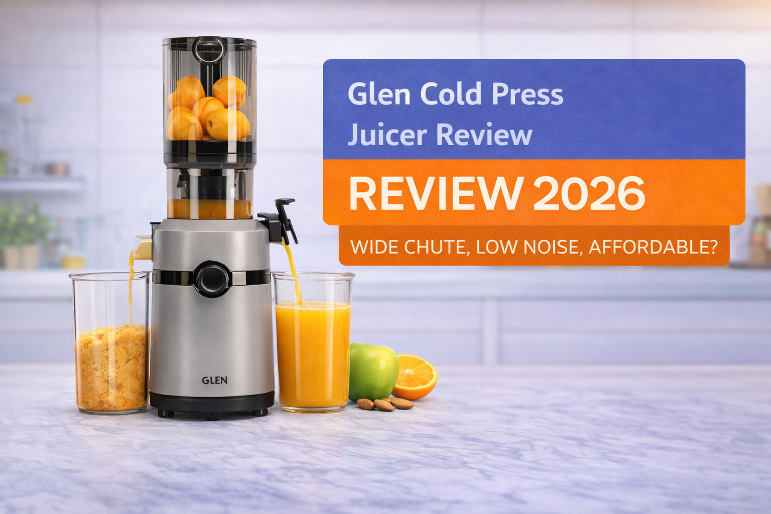 Glen cold press juicer review