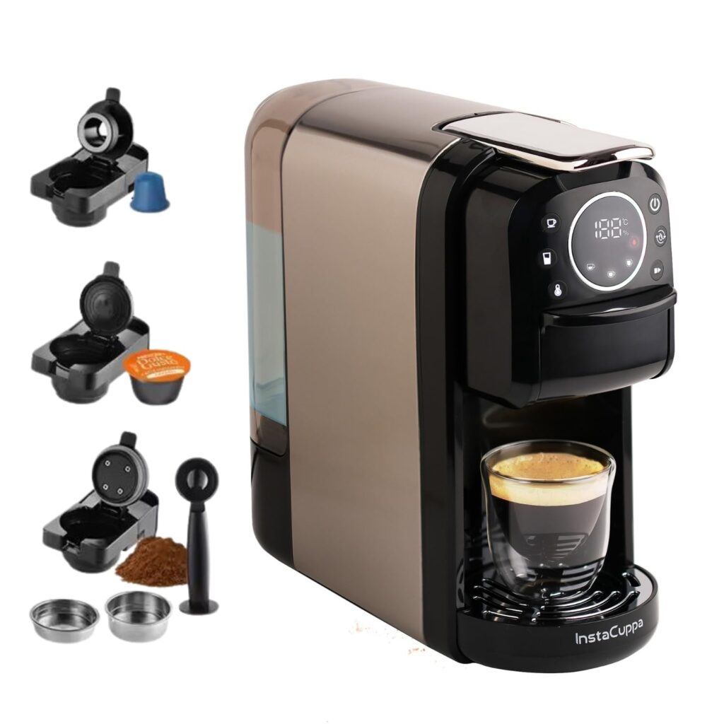 InstaCuppa 3-in-1 Espresso Coffee Maker
