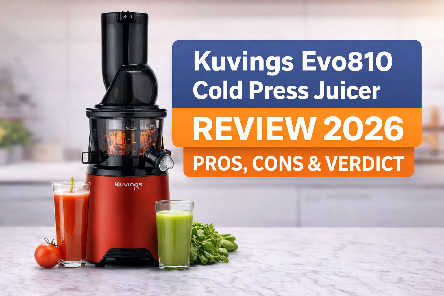 Kuvings Evo810 Cold Press Juicer review