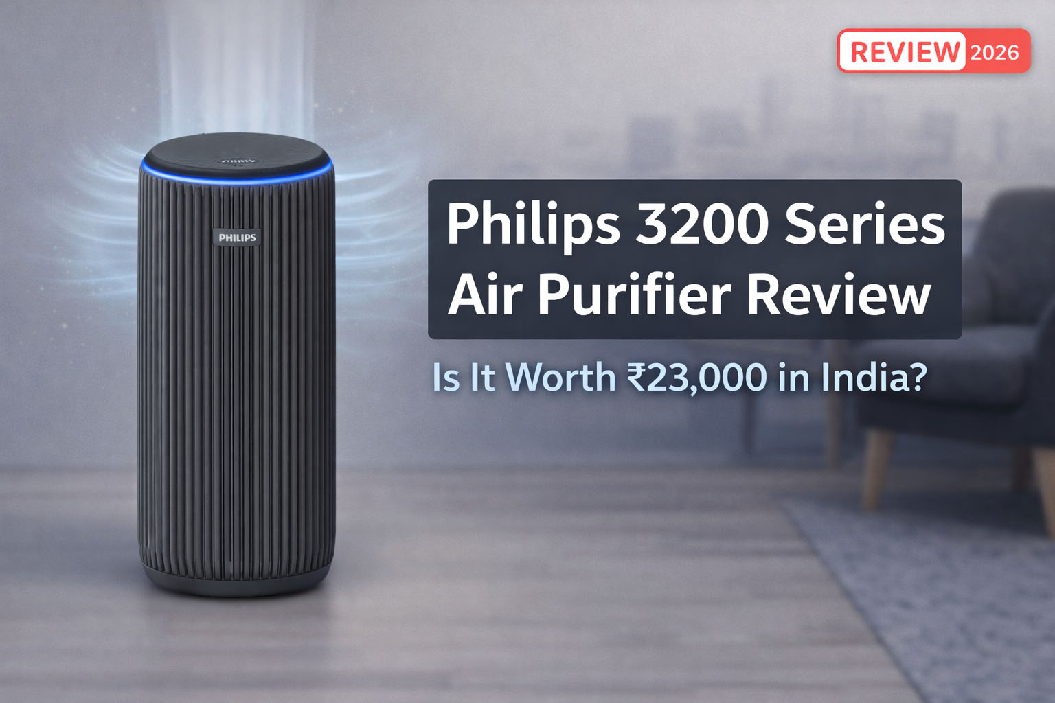 Philips 3200 Series air purifier review