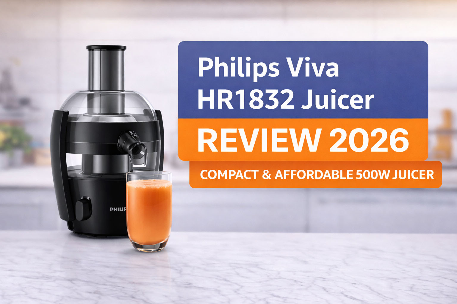 Philips HR1832 juicer review