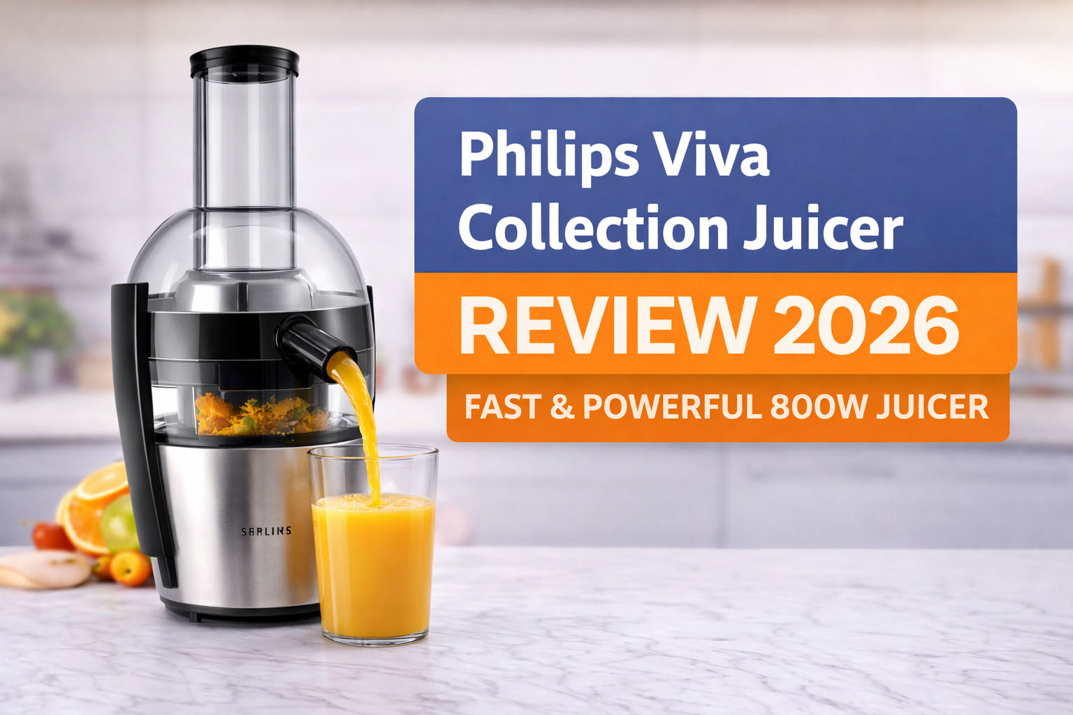 Philips Viva Collection Juicer review