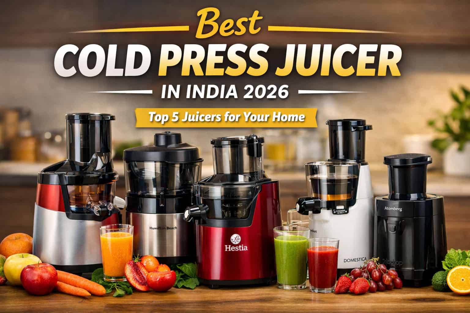best cold press juicer in india
