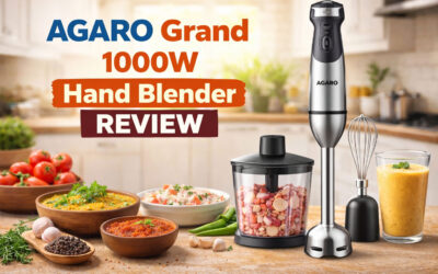 AGARO Grand 1000W Hand Blender Review