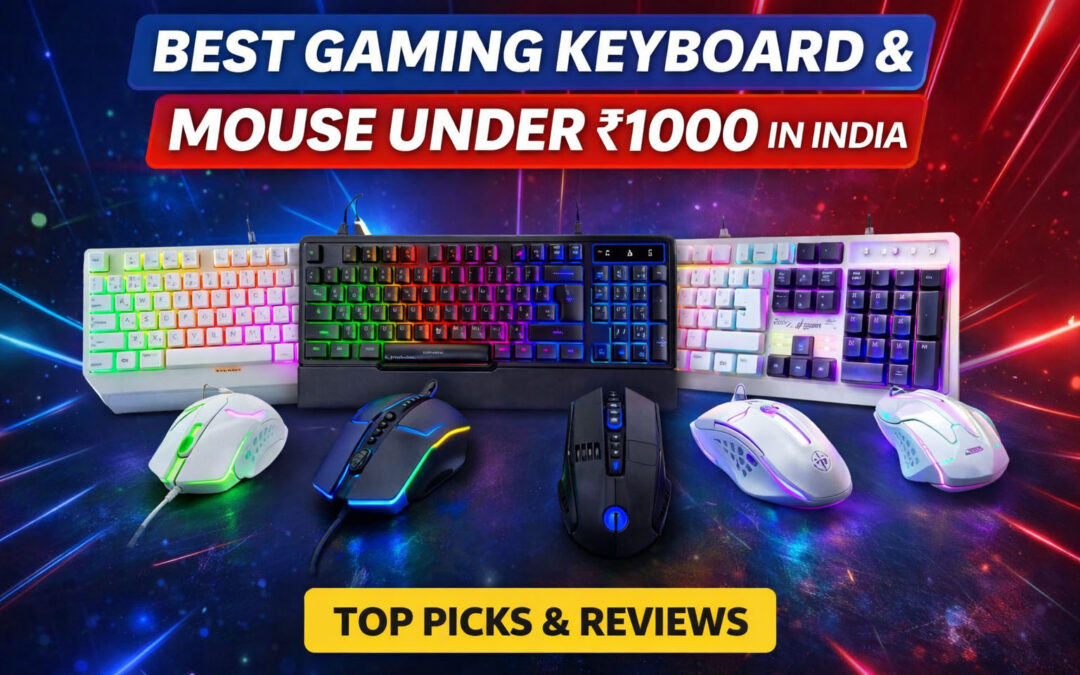 Best Gaming Keyboard and Mouse Under ₹1000 in India