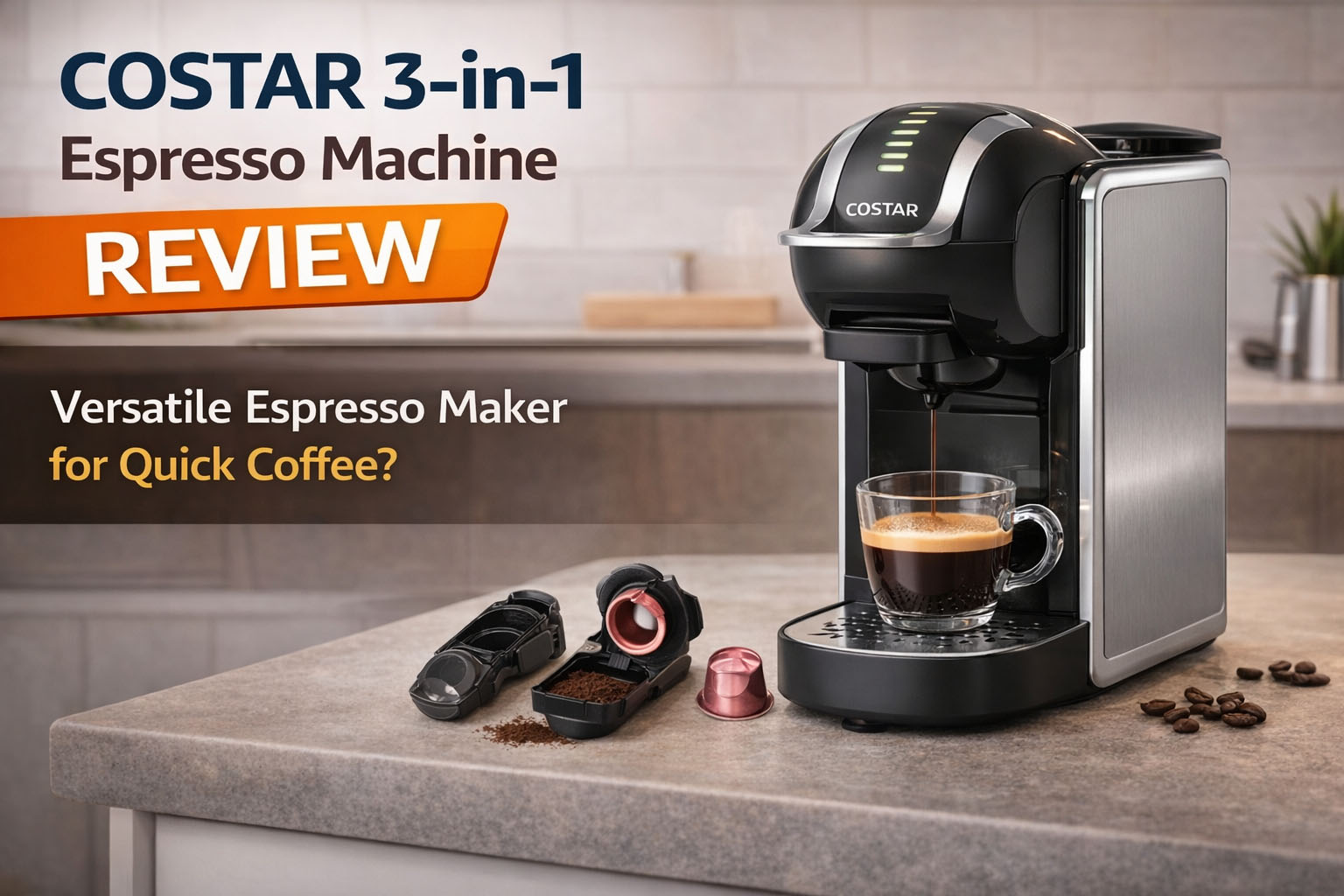 COSTAR Master 7 Plus espresso machine review COSTAR Master 7 Plus espresso machine review