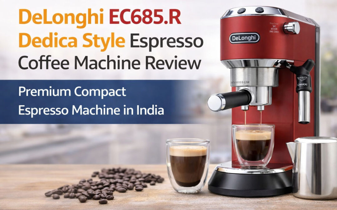 DeLonghi Dedica Style EC685.R Espresso Machine Review – Slim Barista Power for Indian Homes