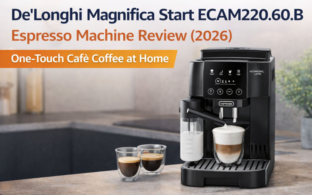 De’Longhi Magnifica Start ECAM220.60.B Espresso Machine Review (2026) 