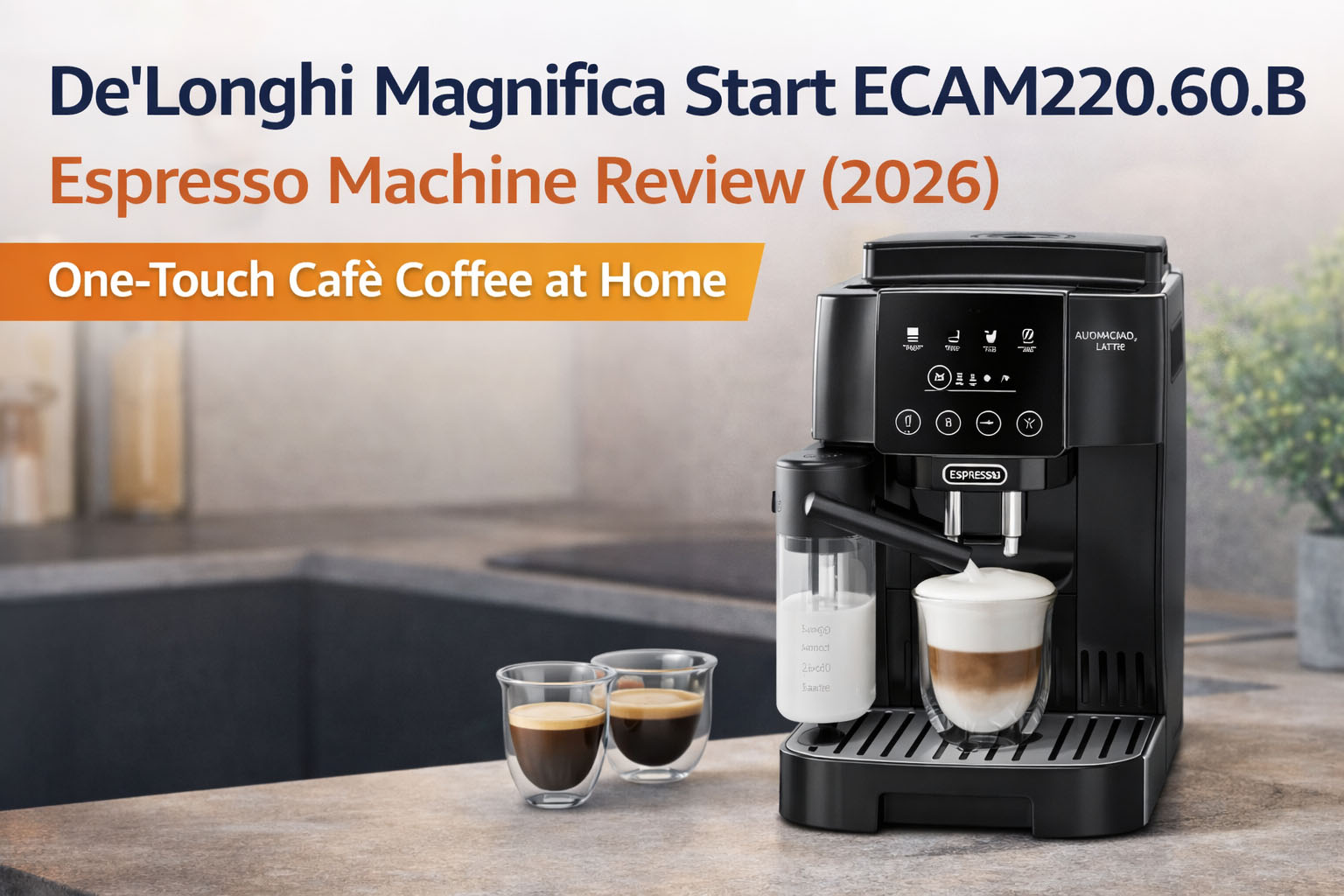 De’Longhi Magnifica Start ECAM220.60.B espresso machine review