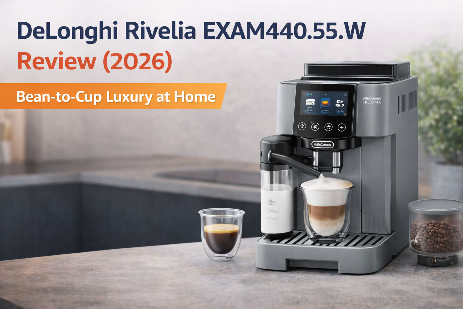 DeLonghi Rivelia Espresso Machine Review