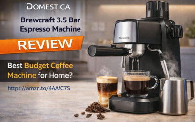 Domestica Brewcraft 3.5 Bar Espresso Machine Review – Is This the Best Budget Coffee Machine for Home?