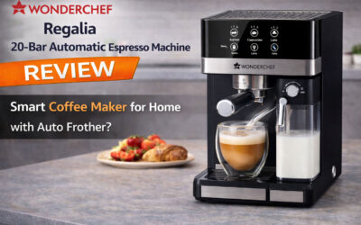 Wonderchef Regalia 20-bar automatic espresso machine review – smart coffee maker for home with auto frother