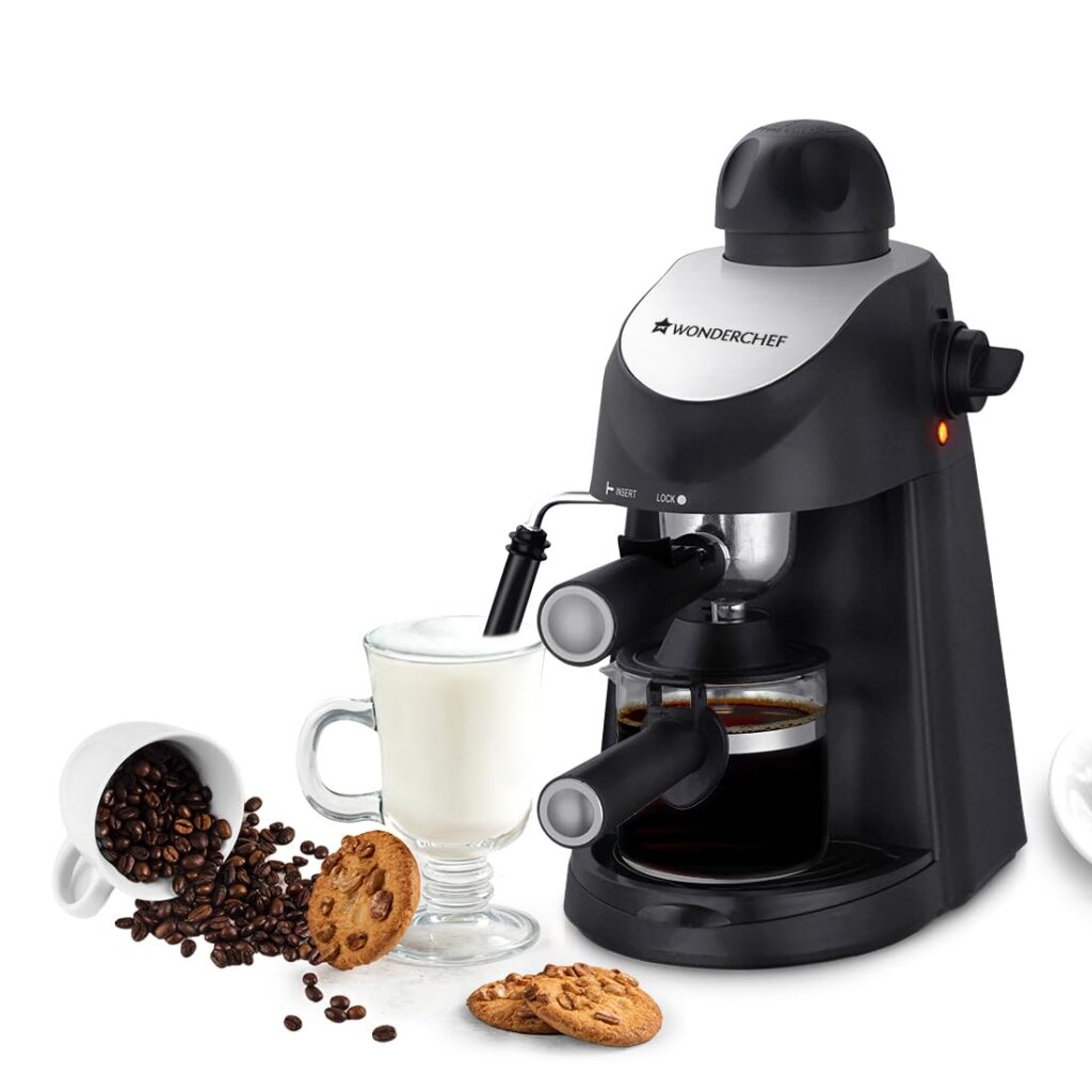 Wonderchef Regenta Espresso Coffee Maker, 5-bar