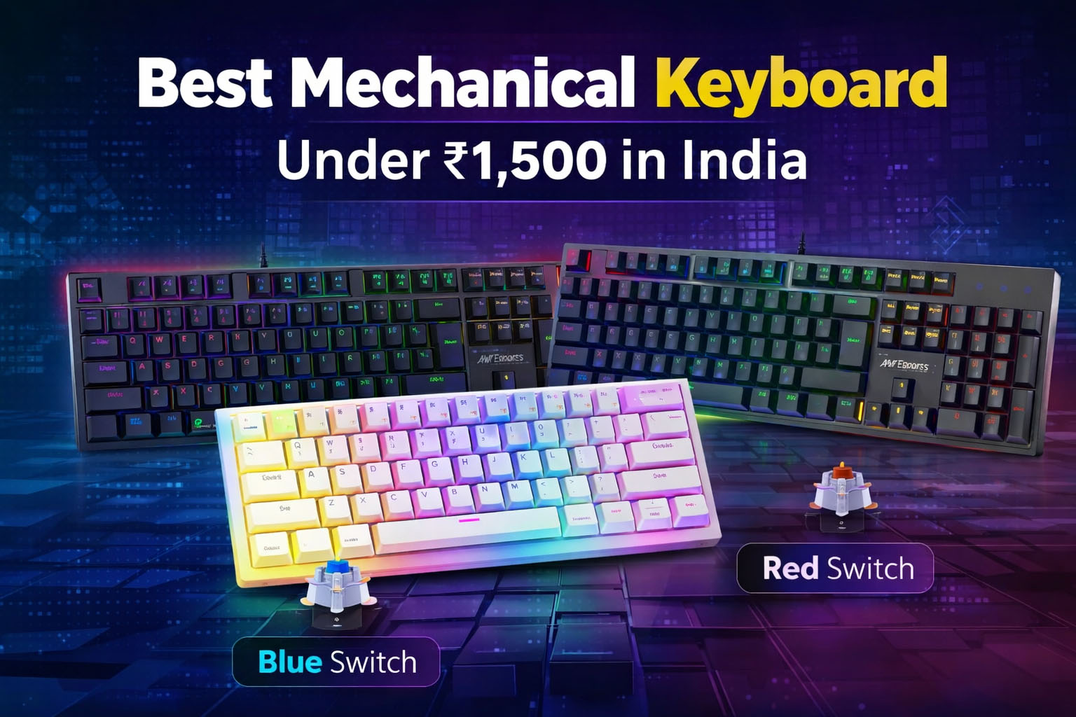 best mechanical keyboard under 1500 in India