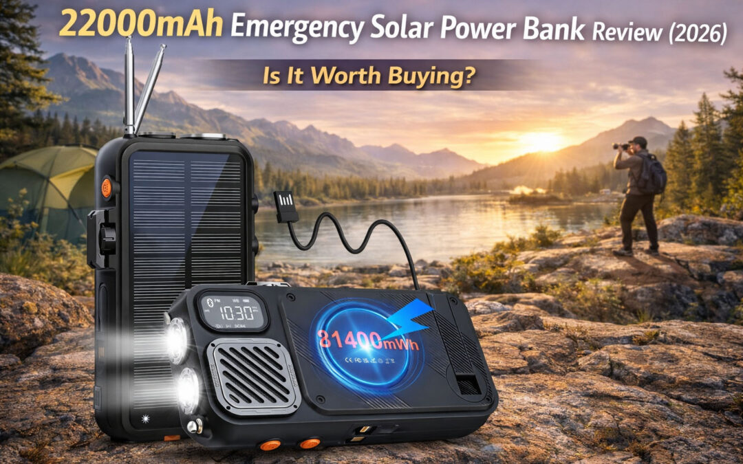 22000mAh Emergency Solar Power Bank Review: Is It Worth Buying?