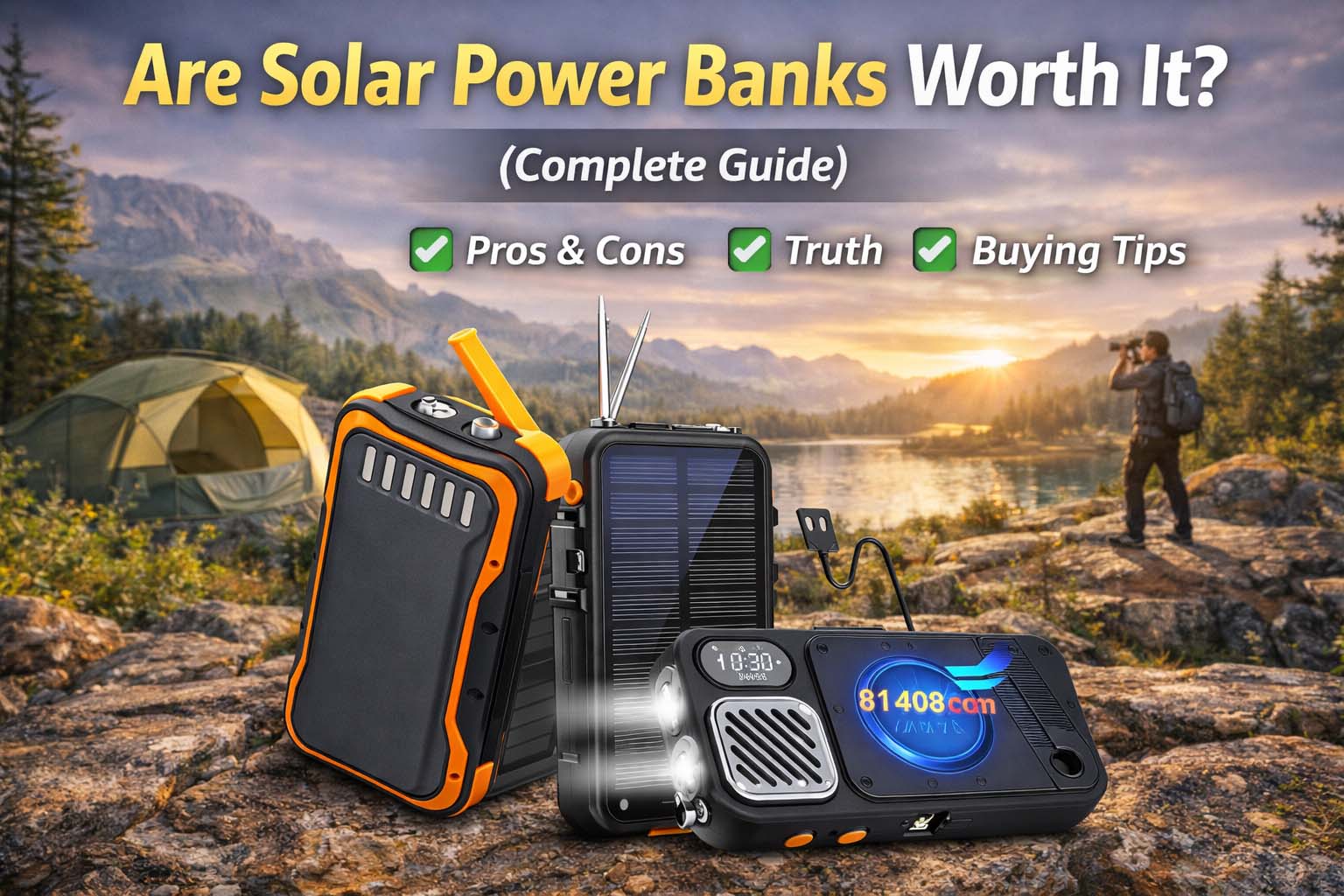 Are Solar Power Banks Worth It