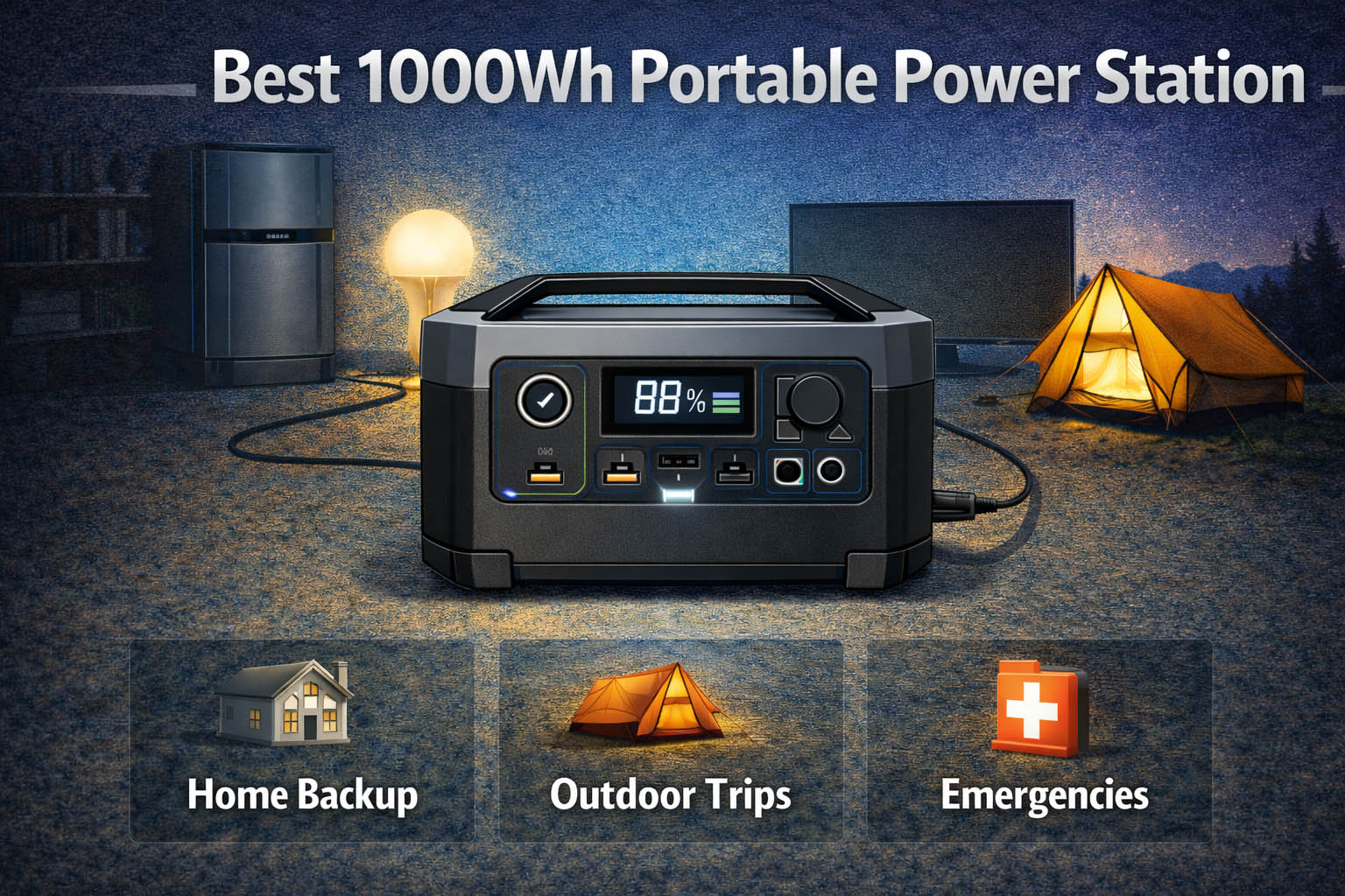 Best 1000Wh Portable Power Station