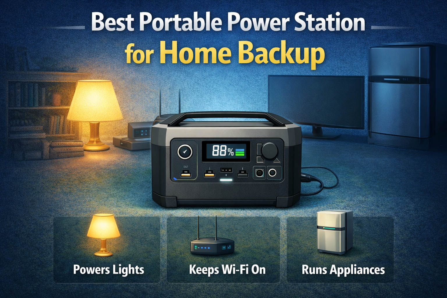 Best Portable Power Station for Home Backup