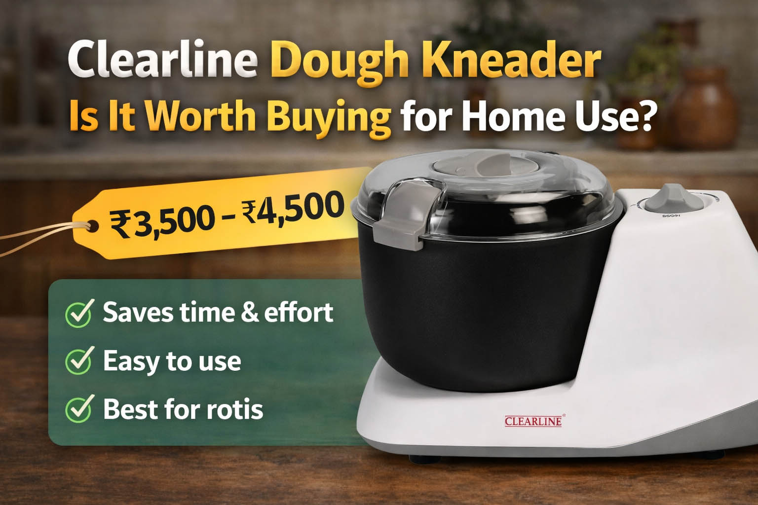 Clearline Dough Kneade