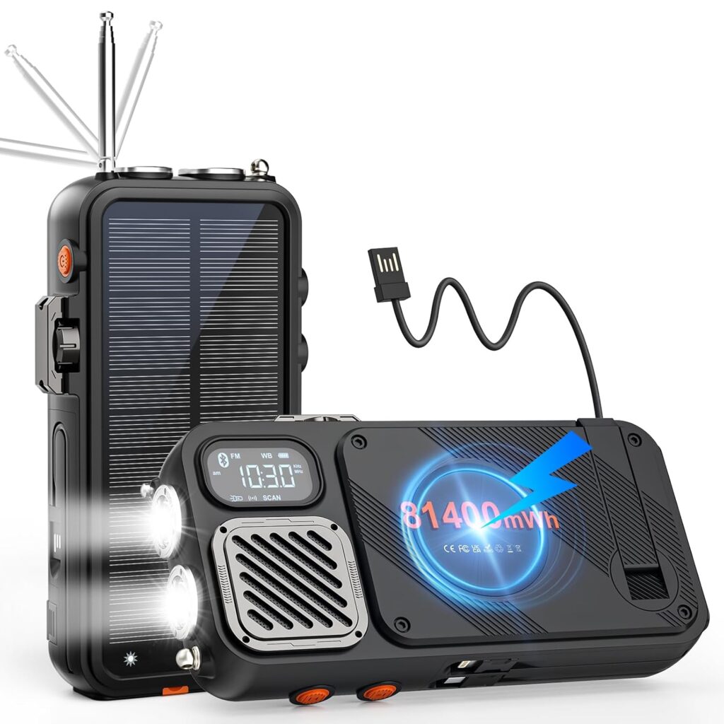 Emergency 22000mAh Solar Power Bank