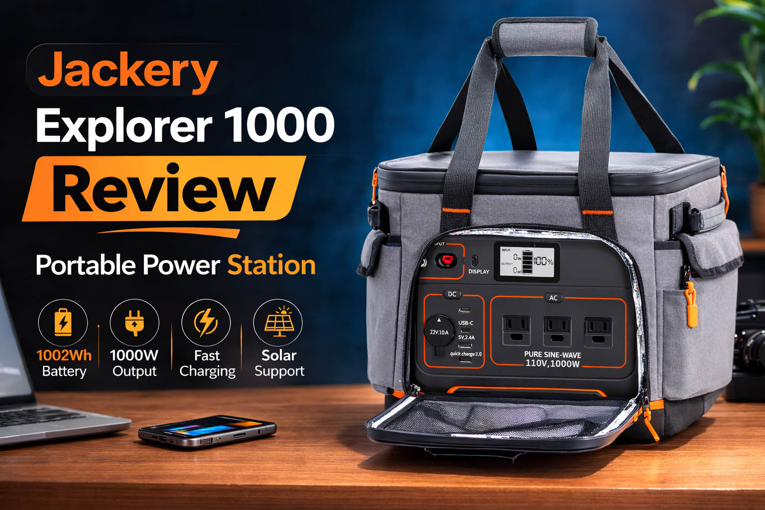 Jackery Explorer 1000 portable power station review