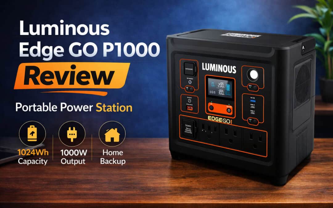 Luminous Edge GO P1000 Portable Power Station Review