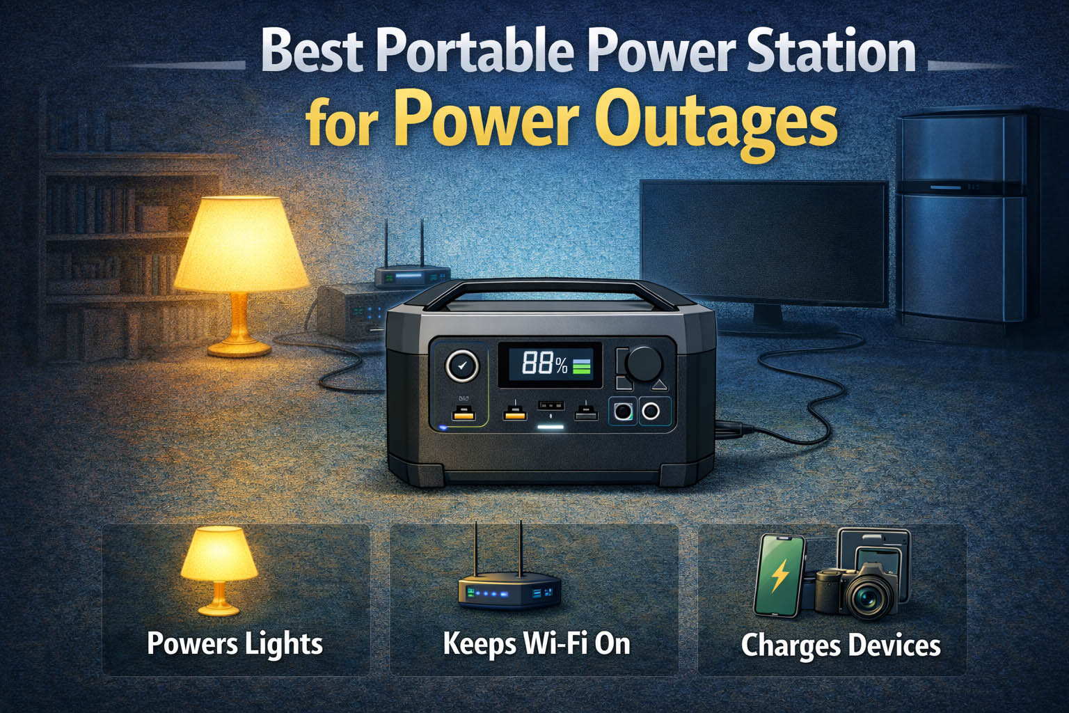 portable power station for power outages