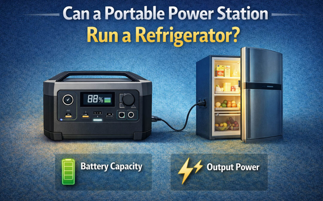 Can a Portable Power Station Run a Refrigerator?