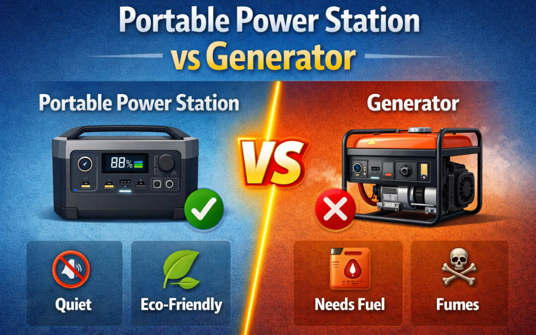Portable Power Station vs Generator