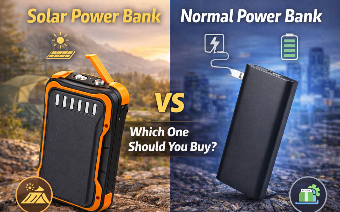 Solar Power Bank vs Normal Power Bank: Which Is Better?