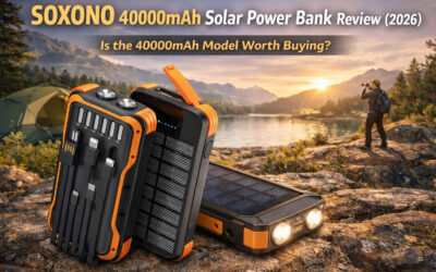 SOXONO Solar Power Bank Review: Is the 40000mAh Model Worth Buying?