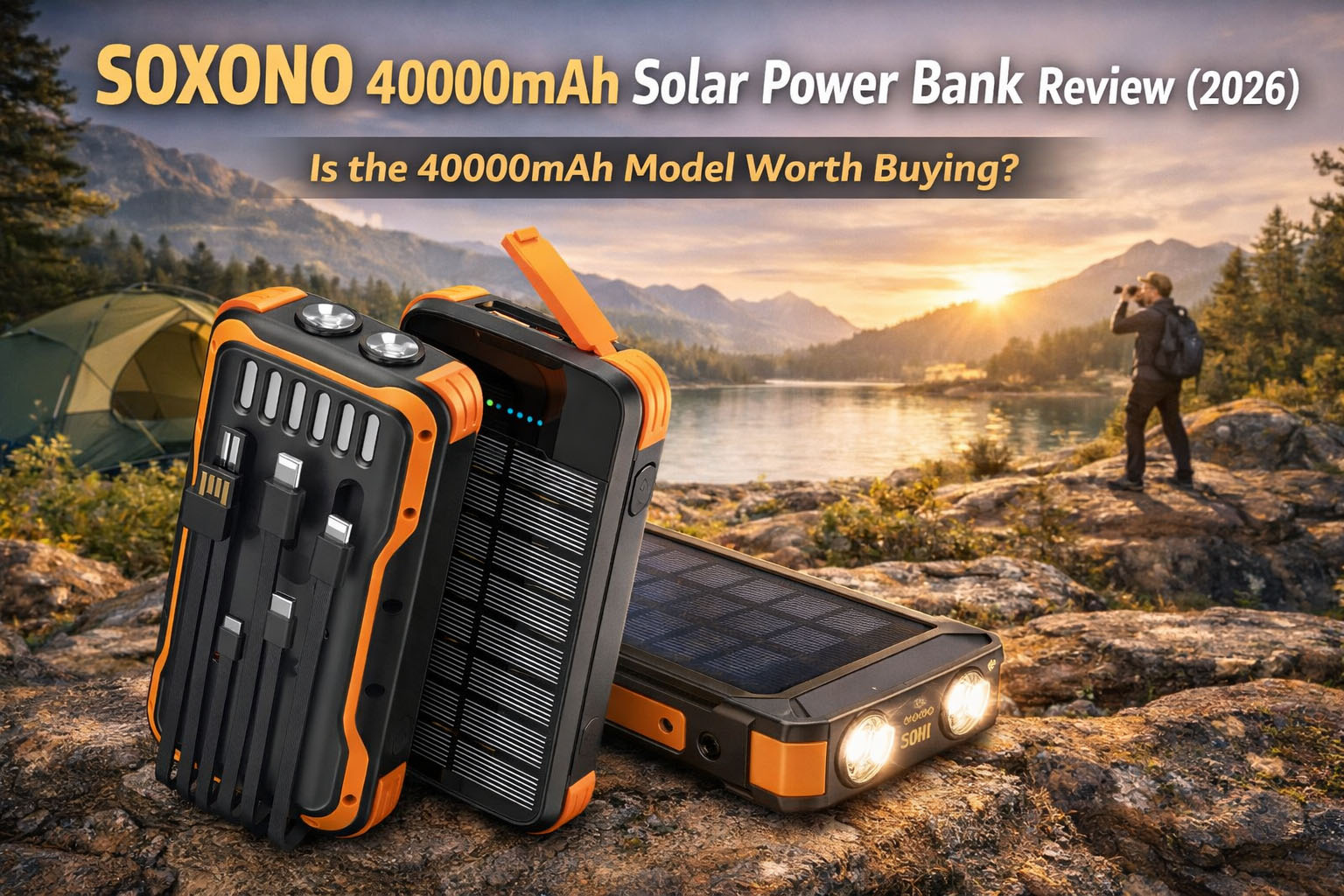 soxono solar power bank review soxono solar power bank review